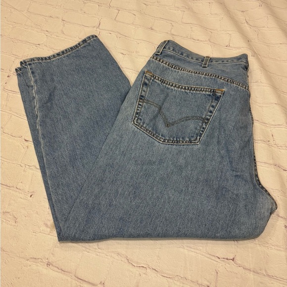 LEVI’S 550 Relaxed Fit Classic Blue Men's Jeans 42x30 - Picture 13 of 13